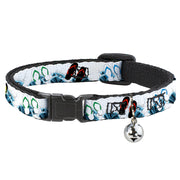 Cat Collar Breakaway - Beach Flip Flops Breakaway Cat Collars Buckle-Down   