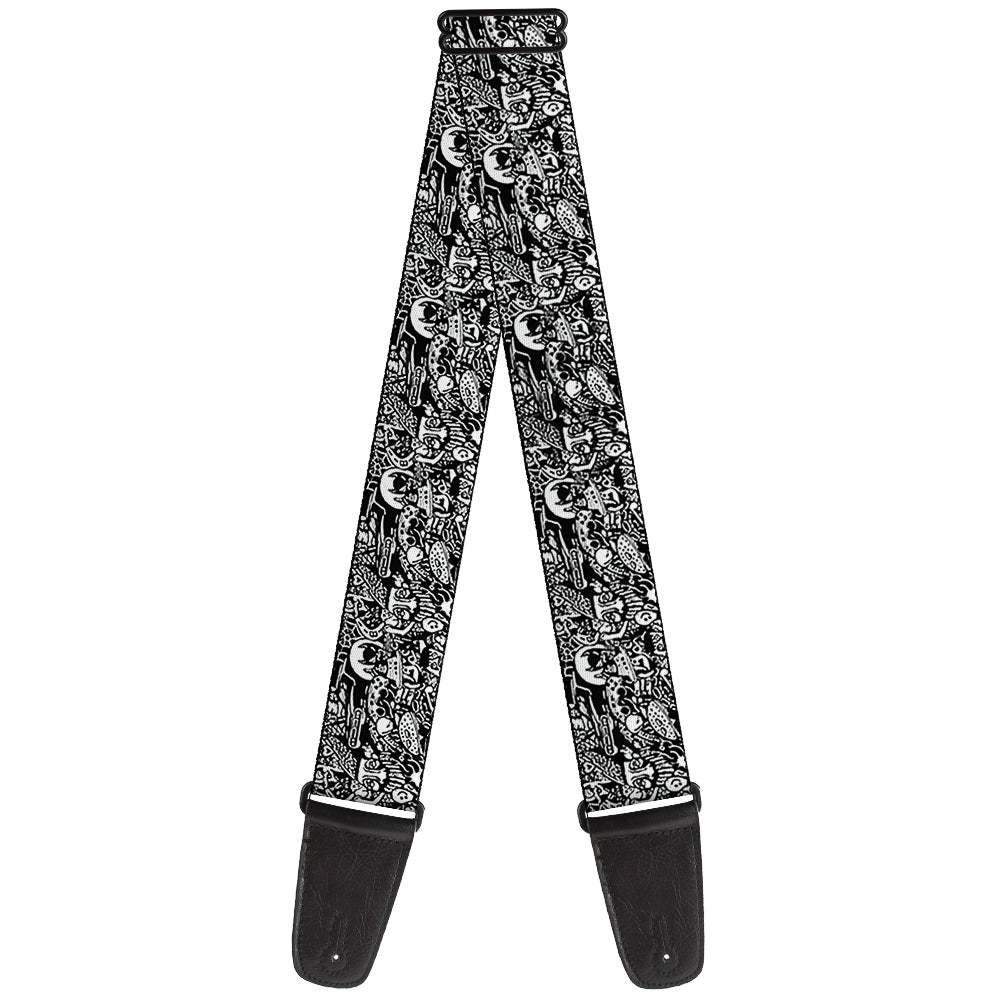 Guitar Strap - Comic Nightmare Guitar Straps Buckle-Down   
