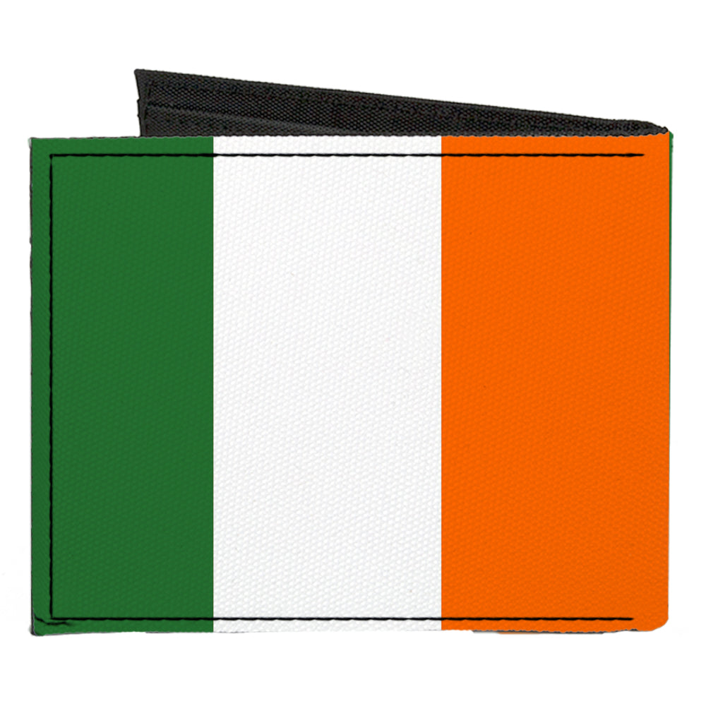 Canvas Bi-Fold Wallet - Ireland Flag Canvas Bi-Fold Wallets Buckle-Down   