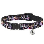 Cat Collar Breakaway - 5-Disney Villains Stacked Breakaway Cat Collars Disney   