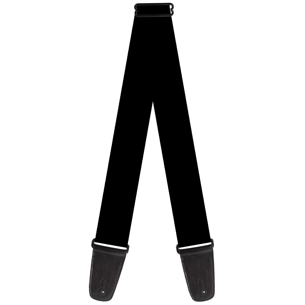Guitar Strap - Black Guitar Straps Buckle-Down   