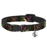 Cat Collar Breakaway - Tattoo Johnny-Bone Man Breakaway Cat Collars Tattoo Johnny   
