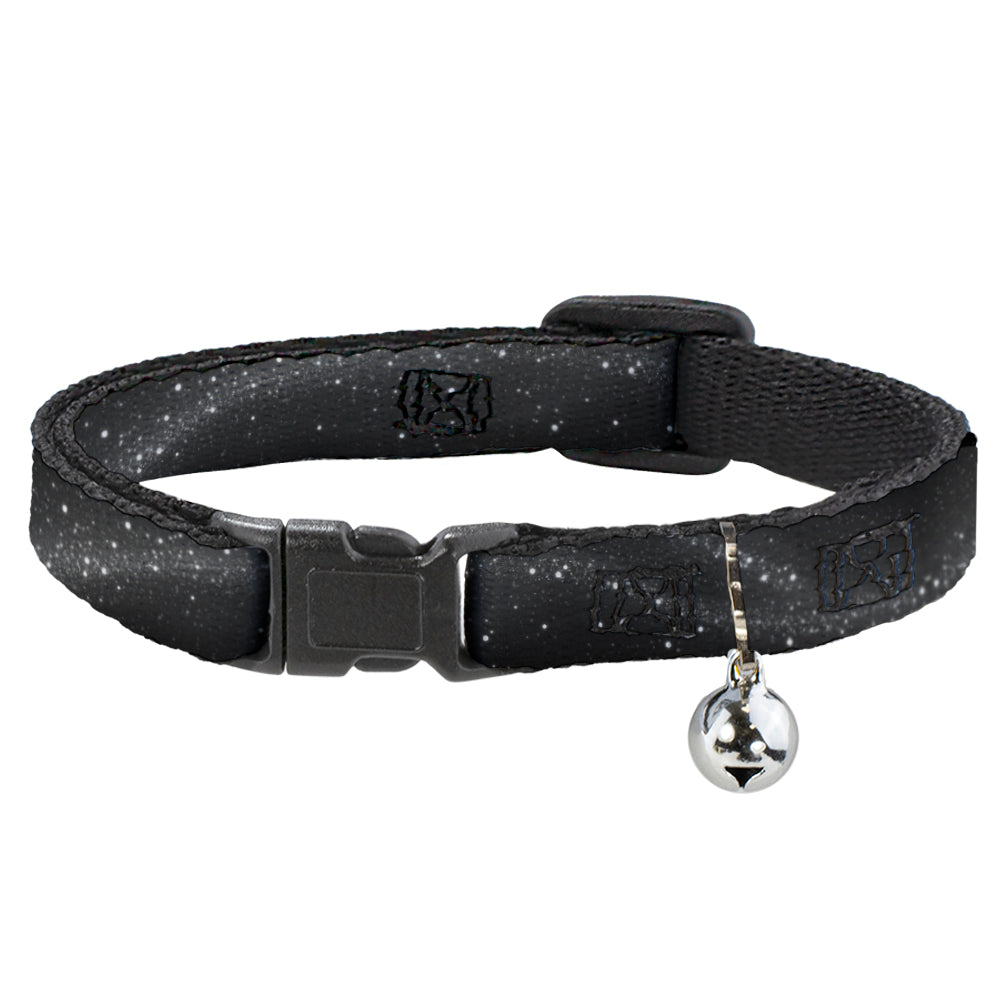 Cat Collar Breakaway - Galaxy Arch Black Gray White Breakaway Cat Collars Buckle-Down   