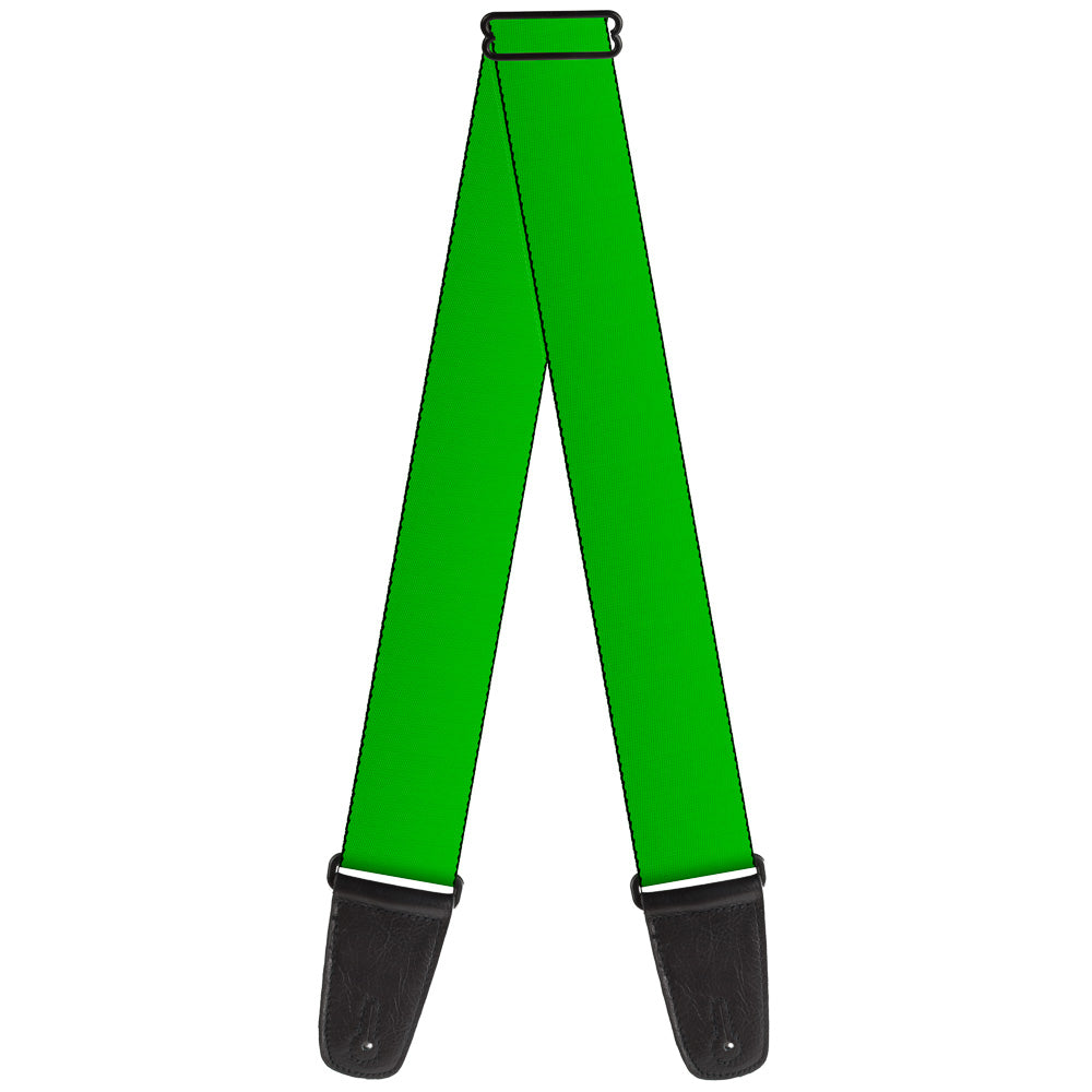 Guitar Strap - Lime Green Guitar Straps Buckle-Down   