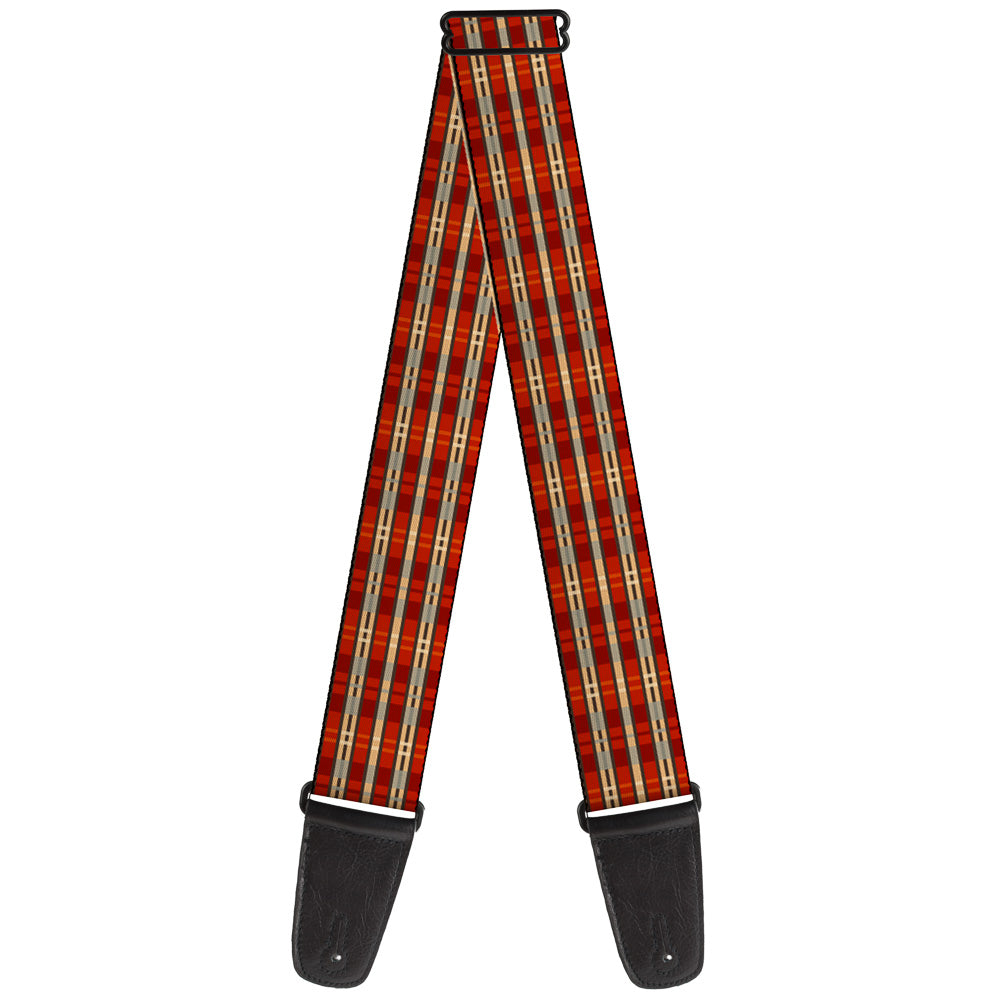 Guitar Strap - Americana Plaid2 Guitar Straps Buckle-Down   