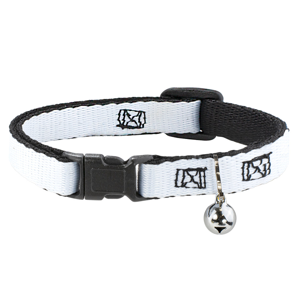 Cat Collar Breakaway - White Breakaway Cat Collars Buckle-Down   