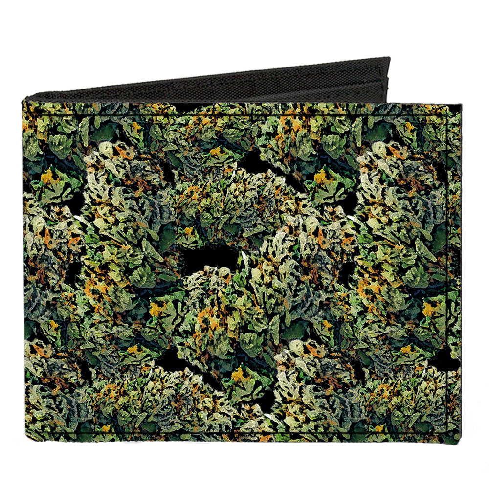Canvas Bi-Fold Wallet - Nuggets Stacked Canvas Bi-Fold Wallets Buckle-Down   