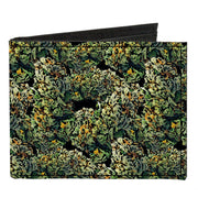 Canvas Bi-Fold Wallet - Nuggets Stacked Canvas Bi-Fold Wallets Buckle-Down   