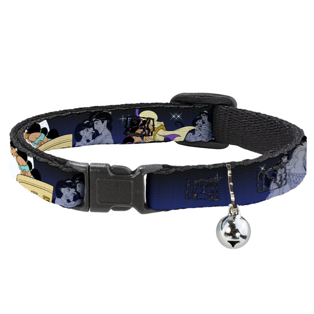 Cat Collar Breakaway - Aladdin & Jasmine Scenes Breakaway Cat Collars Disney   