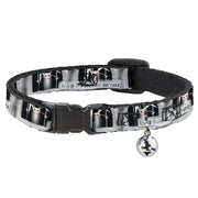 Cat Collar Breakaway - Robots C U Black Breakaway Cat Collars Buckle-Down   