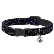 Cat Collar Breakaway - Constellations-14 Galaxy White Breakaway Cat Collars Buckle-Down   