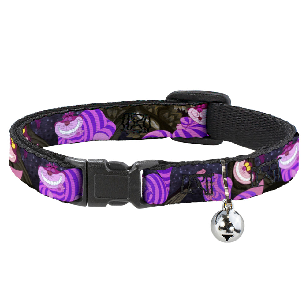 Cat Collar Breakaway - Cheshire Cat Tree Poses Breakaway Cat Collars Disney   