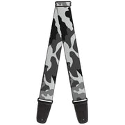 Guitar Strap - Camo White Guitar Straps Buckle-Down   