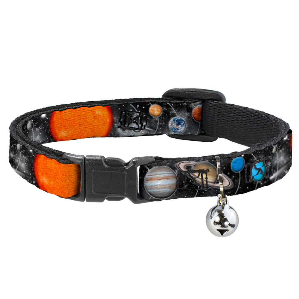 Cat Collar Breakaway - Solar System Sun Planets Stars Breakaway Cat Collars Buckle-Down   