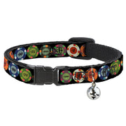 Cat Collar Breakaway - Poker Chips 1 Breakaway Cat Collars Buckle-Down   