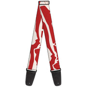 Guitar Strap - Bacon CLOSE-UP Guitar Straps Buckle-Down   