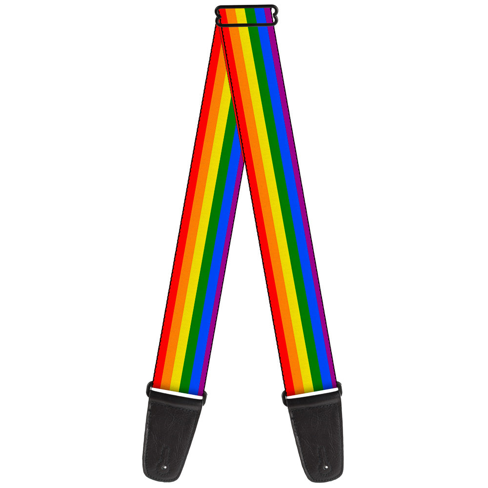 Guitar Strap - Flag Pride Rainbow Guitar Straps Buckle-Down   