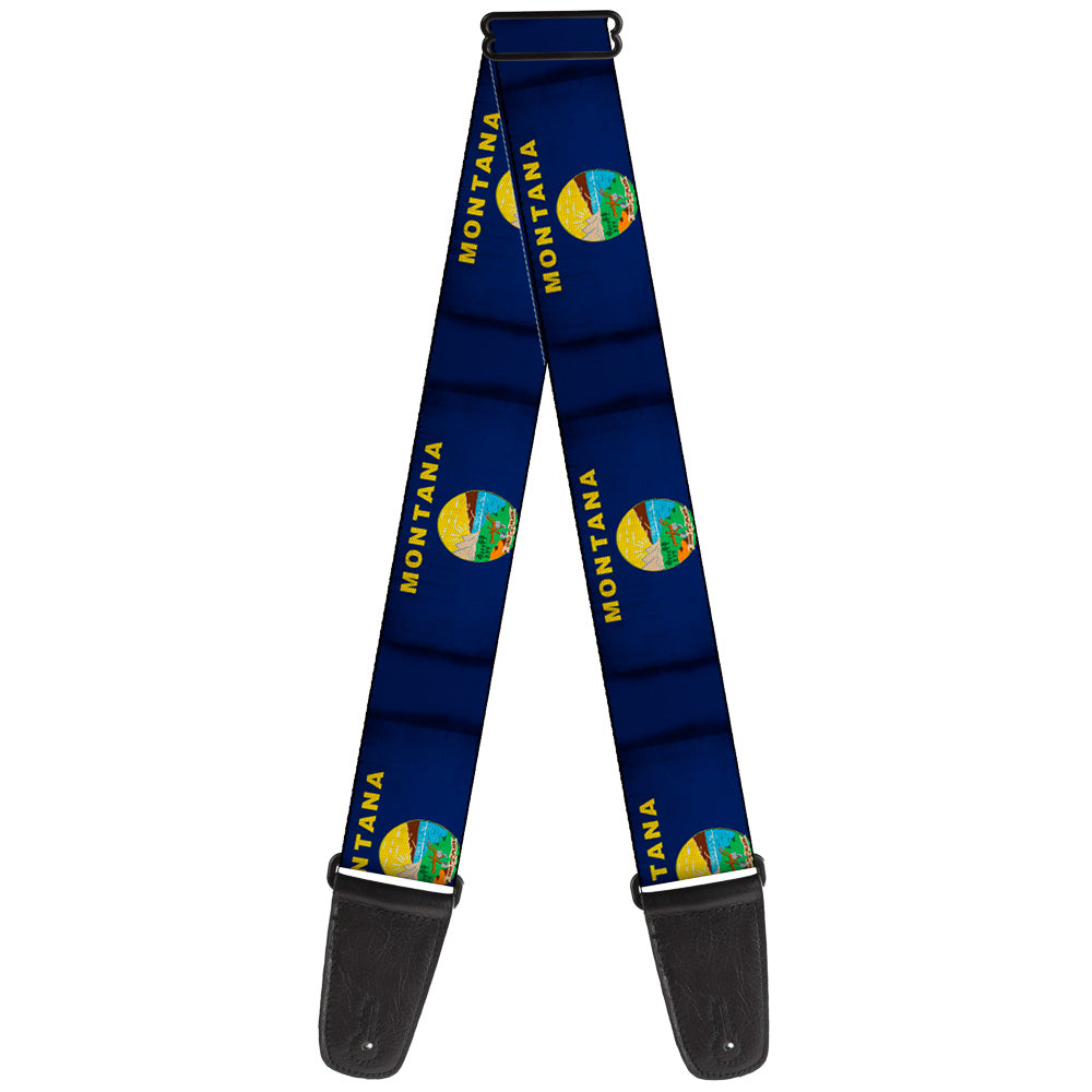 Guitar Strap - Montana Flags Guitar Straps Buckle-Down   