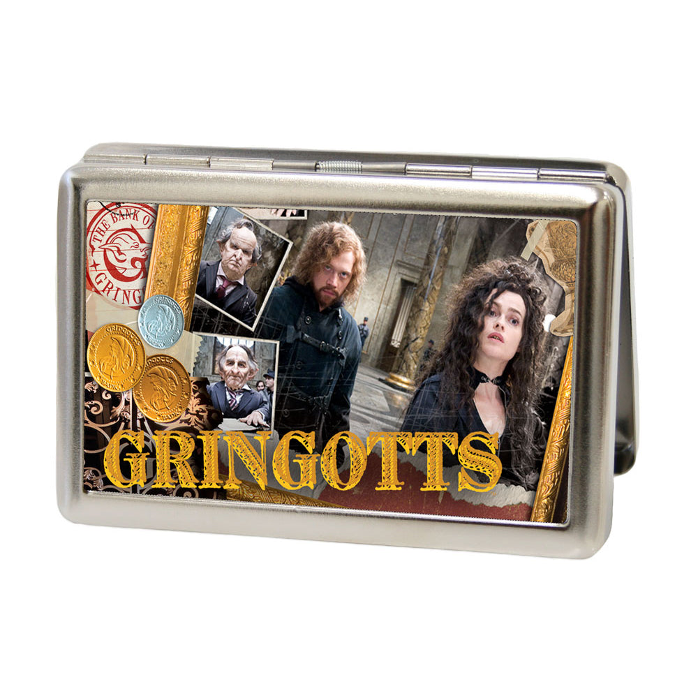 Business Card Holder - LARGE - GRINGOTTS Bank Break-in Scene Goblins "Gragomir" & "Bellatrix" FCG Metal ID Cases Harry Potter Default Title