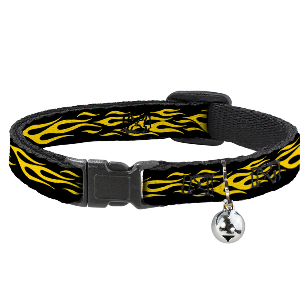 Cat Collar Breakaway - Flame Yellow Breakaway Cat Collars Buckle-Down   