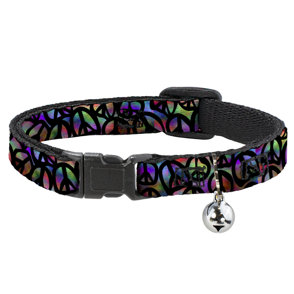 Cat Collar Breakaway - Peace Psychedelic Breakaway Cat Collars Buckle-Down   