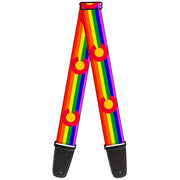 Guitar Strap - Colorado Flags2 Pride Guitar Straps Buckle-Down   