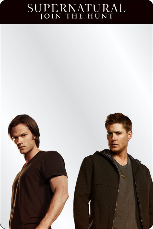 Locker Mirror - SUPERNATURAL-JOIN THE HUNT Winchester Brothers Pose Locker Mirrors Supernatural   
