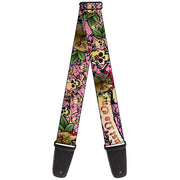 Guitar Strap - Trust No One Pink Guitar Straps Buckle-Down   