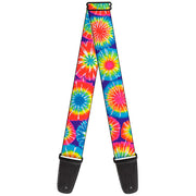 Guitar Strap - 70's Tie Dye Guitar Straps Buckle-Down   