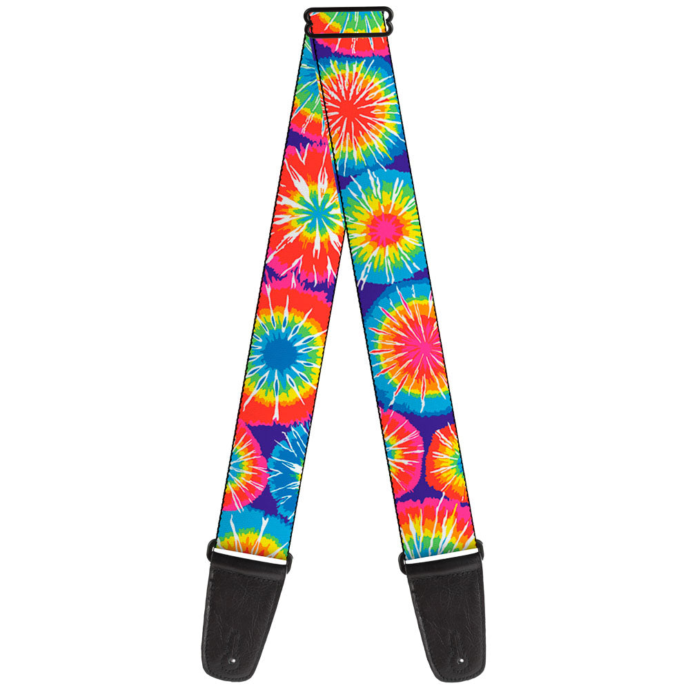 Guitar Strap - 70's Tie Dye Guitar Straps Buckle-Down   