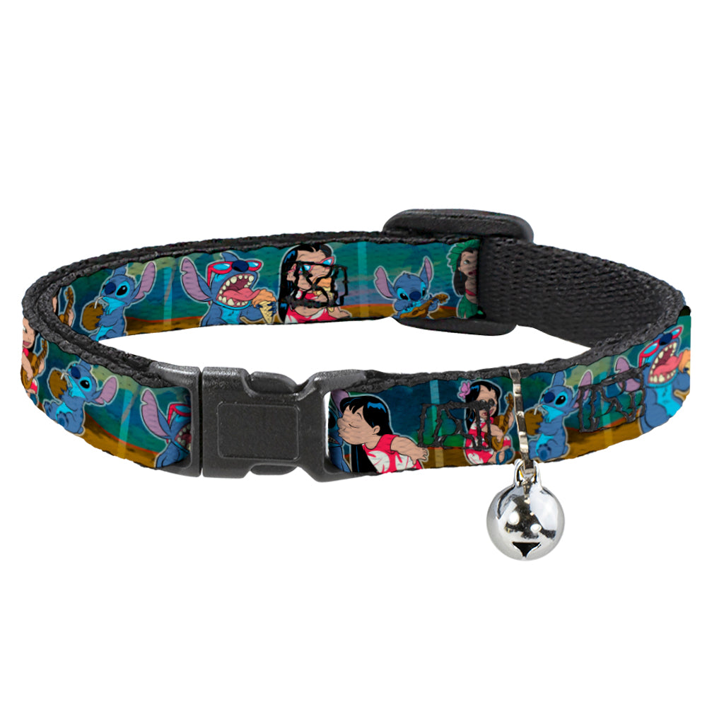 Cat Collar Breakaway - Lilo & Stitch 5-Scene Blocks Breakaway Cat Collars Disney   