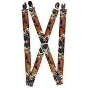 Suspenders - 1.0" - Tattoo Johnny-Fairy Gothic Suspenders Tattoo Johnny   