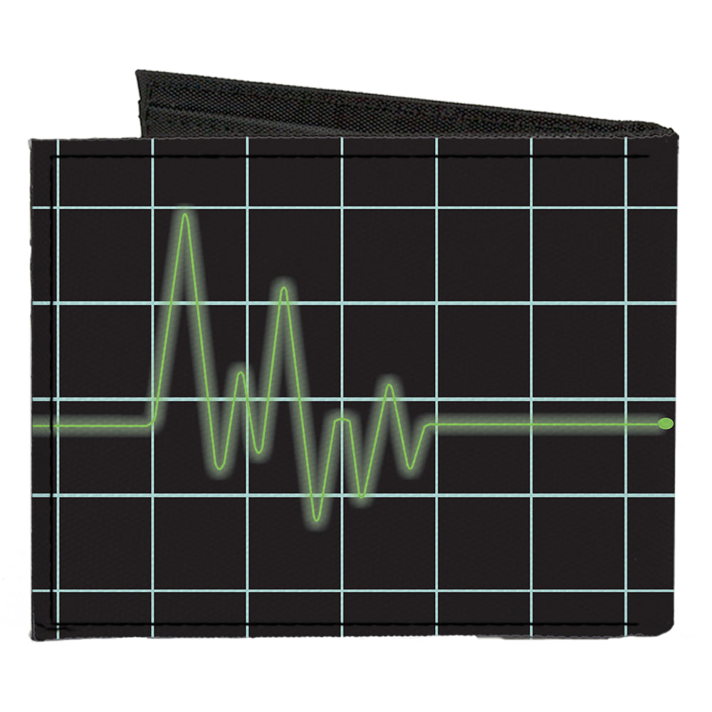 Canvas Bi-Fold Wallet - Flatline Canvas Bi-Fold Wallets Buckle-Down   